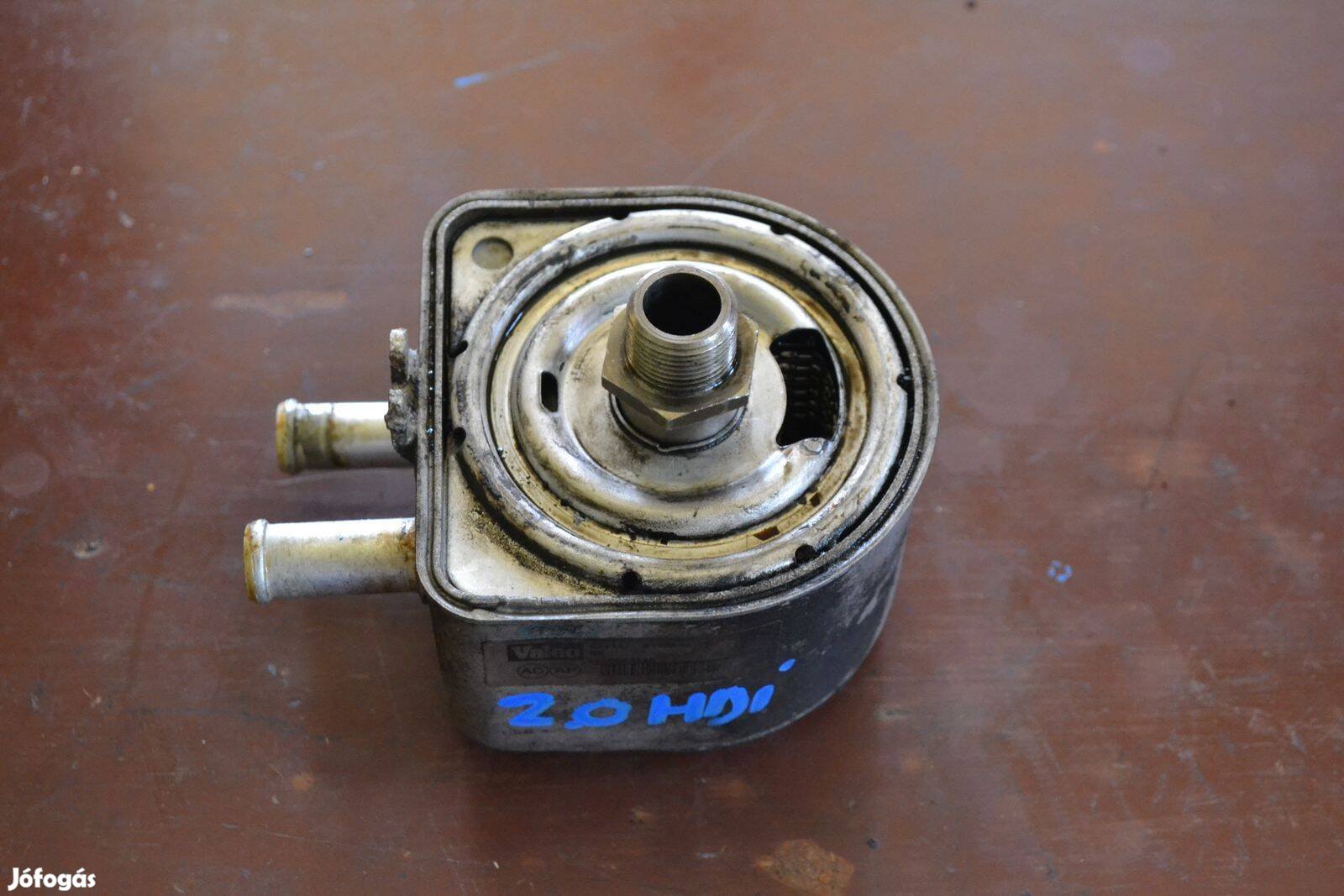 Citroen, Peugeot 2.0 HDi, Fiat JTD olajhűtő, olajszűrőház! 9650863380