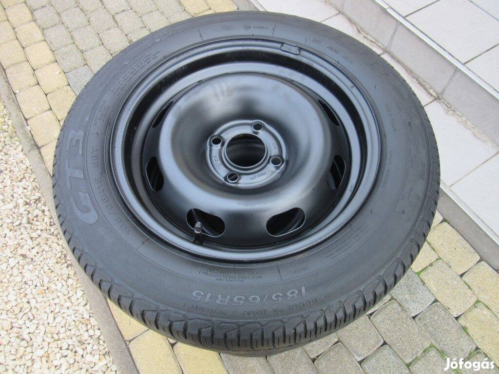Citroen, Peugeot acélfelni 185/65 R15 Goodyear nyári gumival eladó