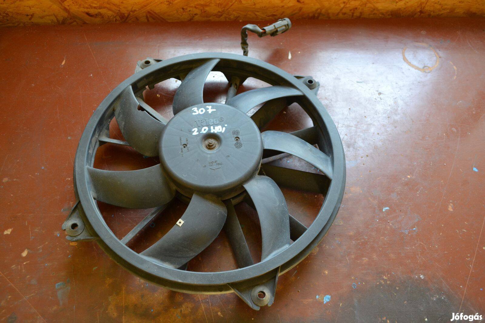Citroen, Peugeot hűtőventilátor, klíma ventilátor! FC1049, 1253K4