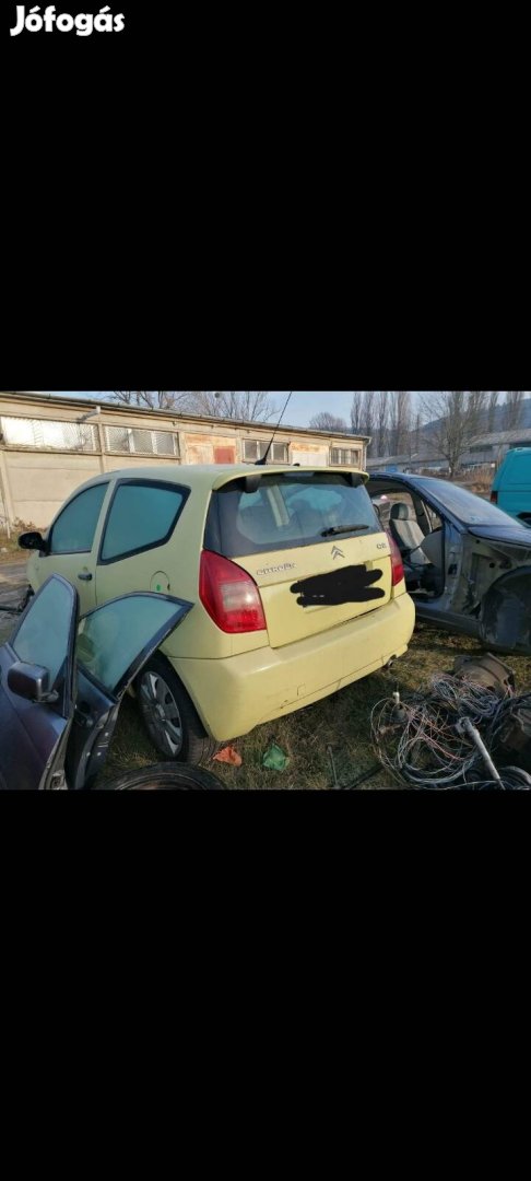 Citroen c2 vts 1.4 minden alkatrésze 