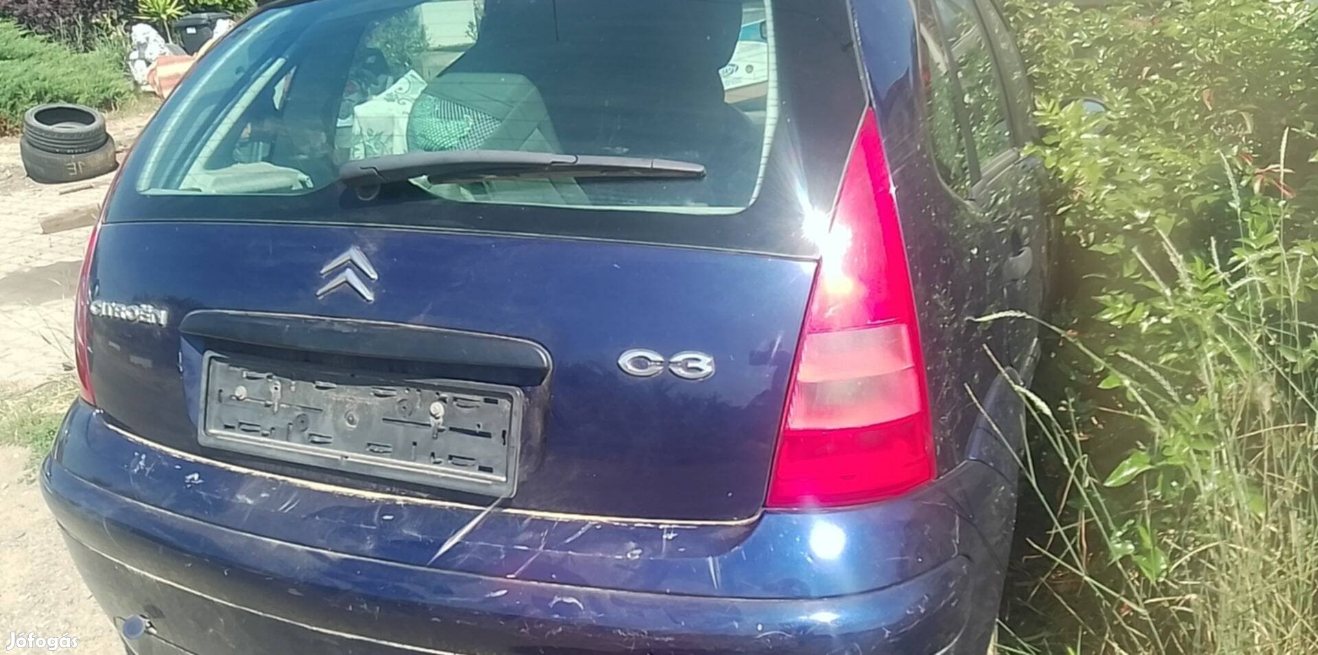 Citroen c3 csomagtér ajtó 