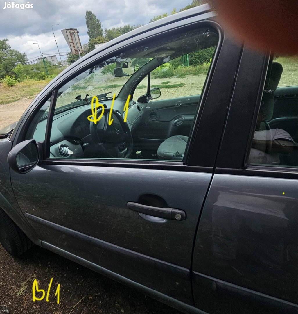 Citroen c3 grafit ajtó 13000
