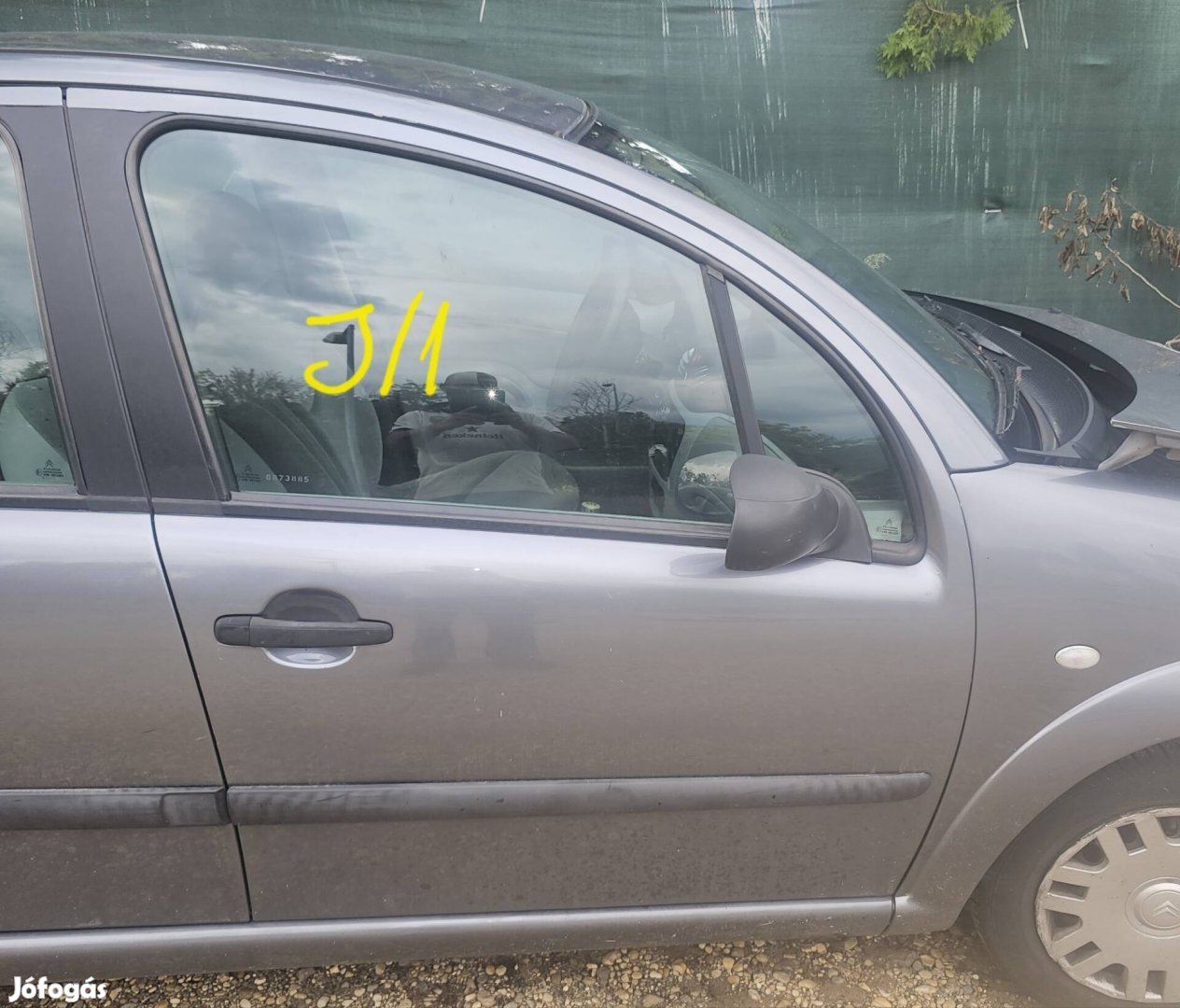 Citroen c3 grafit ajtó 18000