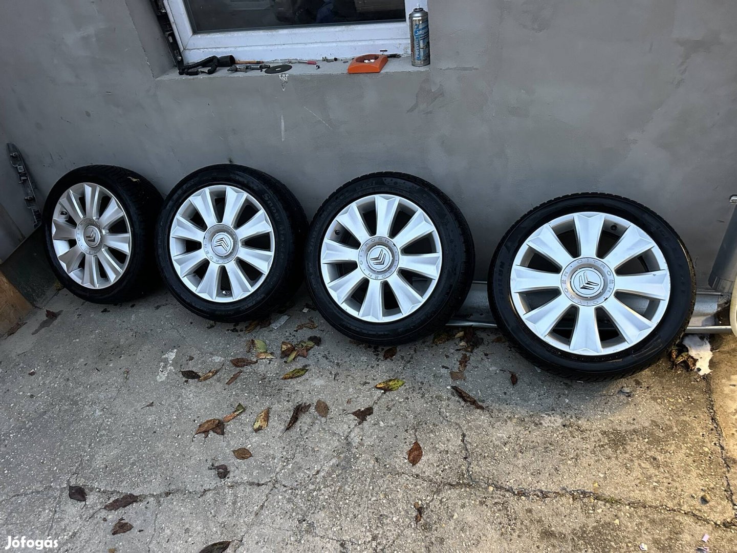 Citroen c4,c5  16 colos alufelni garnitúra eladó .