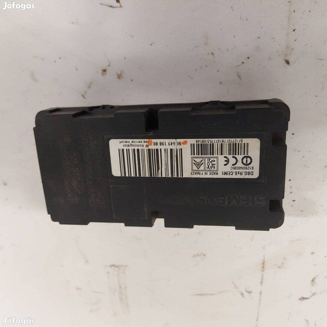 Citroen c5 x7 Központizár guminyomás vezérlő modul 9664919880
