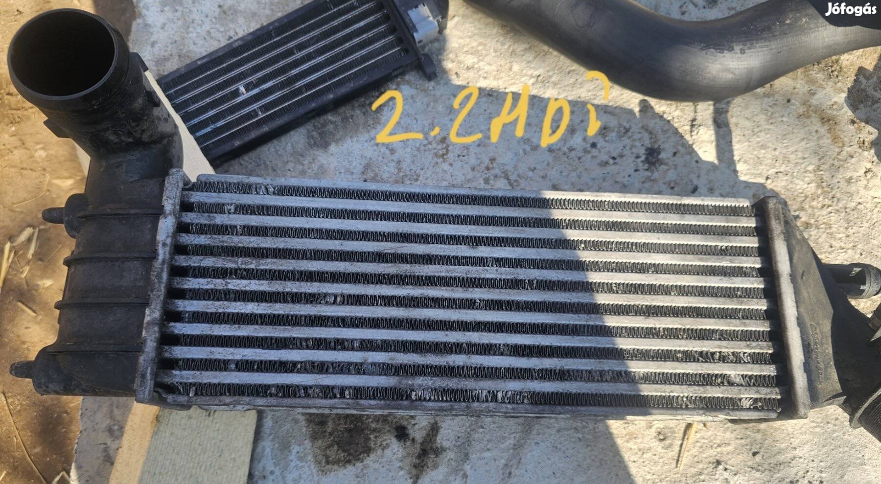 Citroen c8 Peugeot 807 intercooler 10000