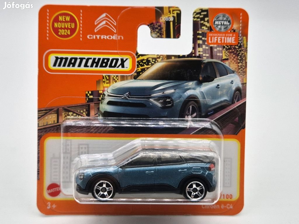 Citroen e-C4 - 2024 84/100 - bliszteres -  Matchbox - 1:64