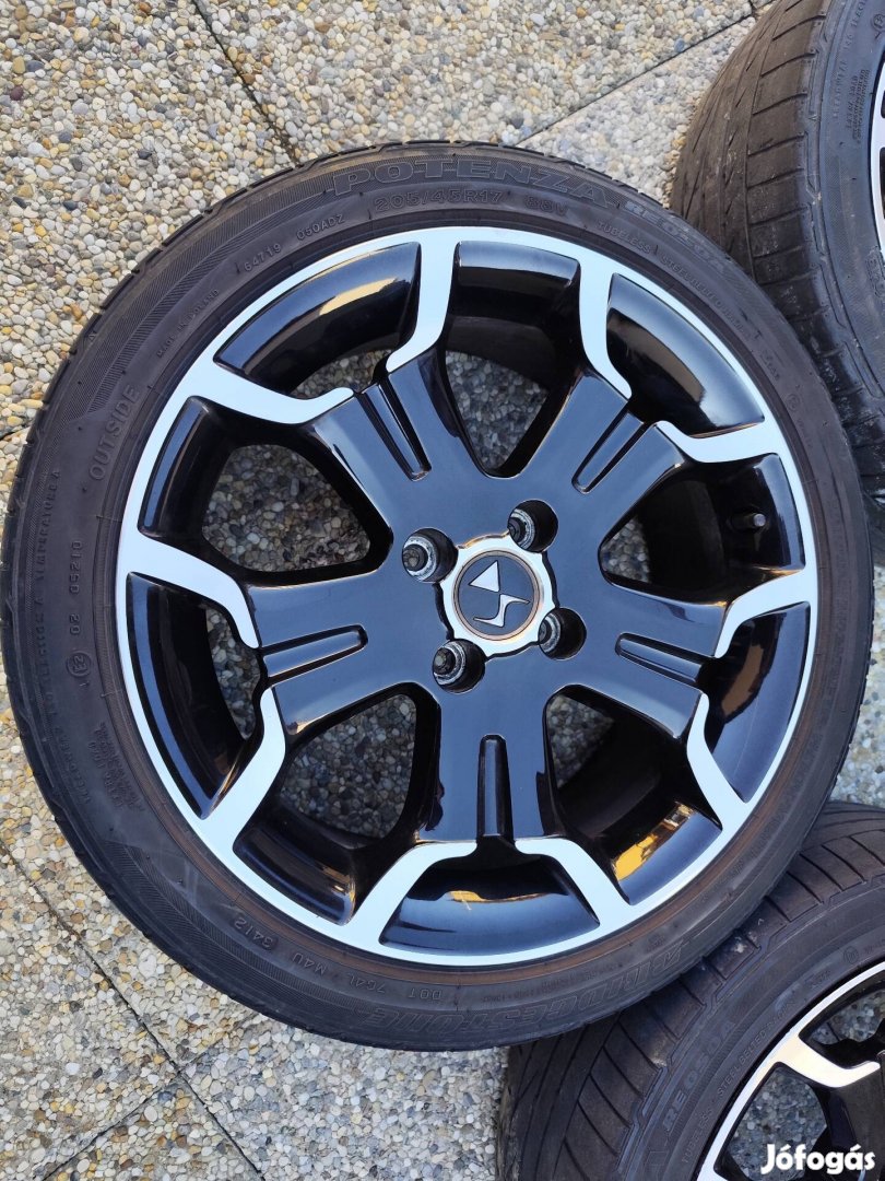 Citroen gyári 17" 4x108 alufelni 