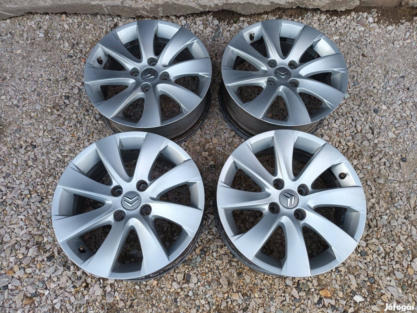 Citroen használt gyári alufelni 16col 4x108