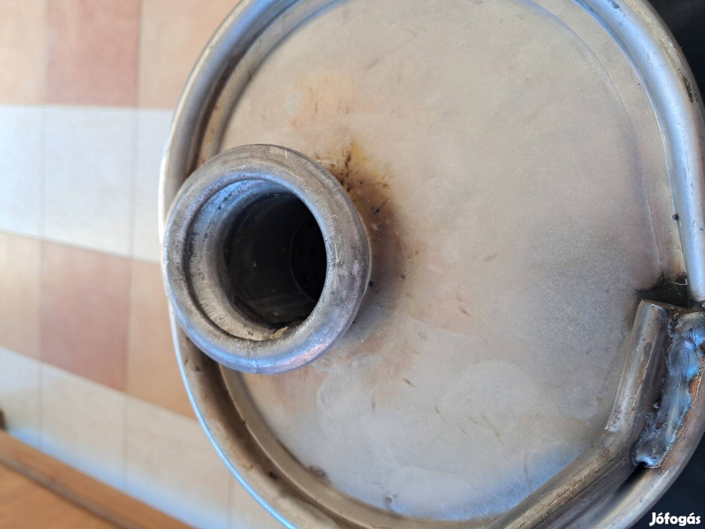 Citroen peugeot 1,6 - 2,0 hátsó kipufogó dob.