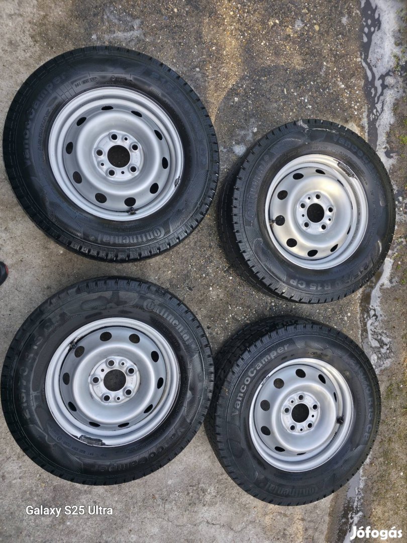 Citroen peugeot fiat kisteherautó felnik gumikkal 215/70R15C