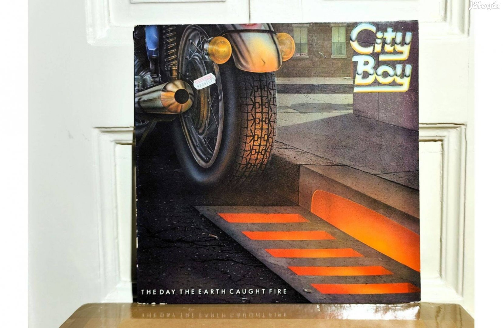 City Boy - The Day The Earth Caught Fire LP 1979. Germany