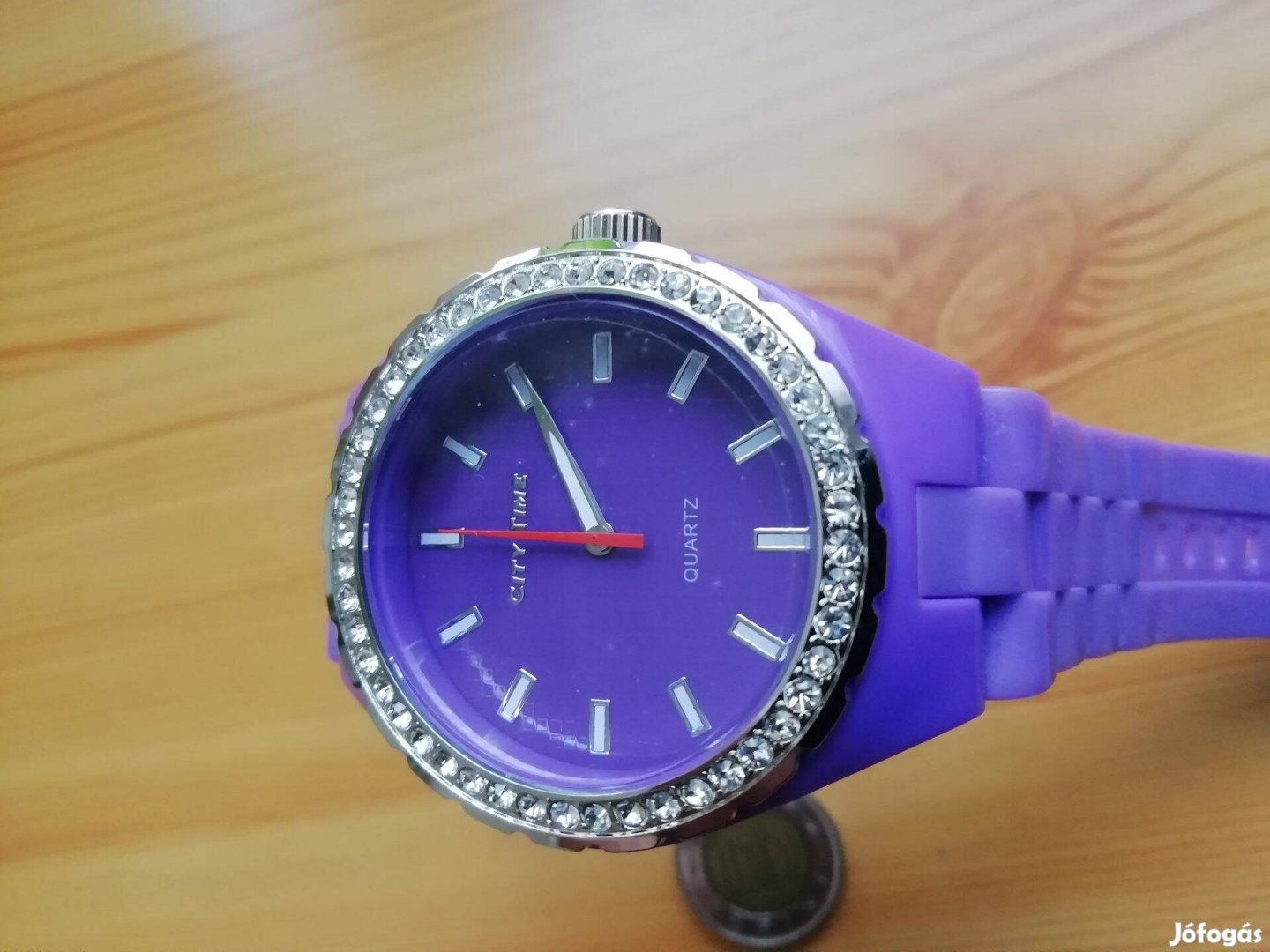 City Time lila új női divat óra quartz