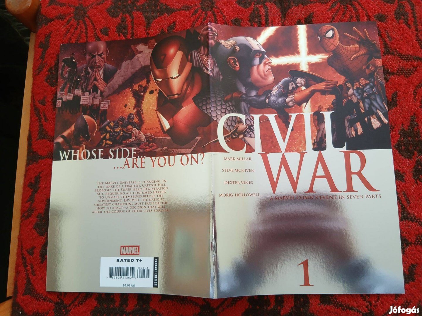 Civil WarPolgárháború képregény 2025-ös sorozat 1B. száma