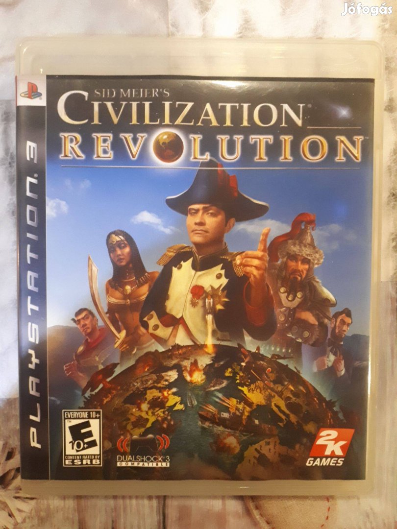 Civilization Revolution ps3 játék,eladó,csere is