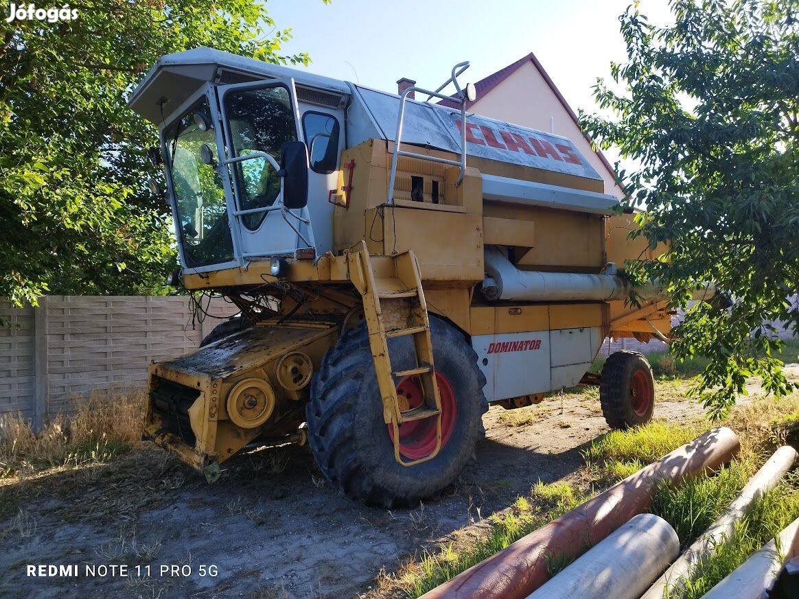 Claas 106 kombájn gabona sztallal eladó