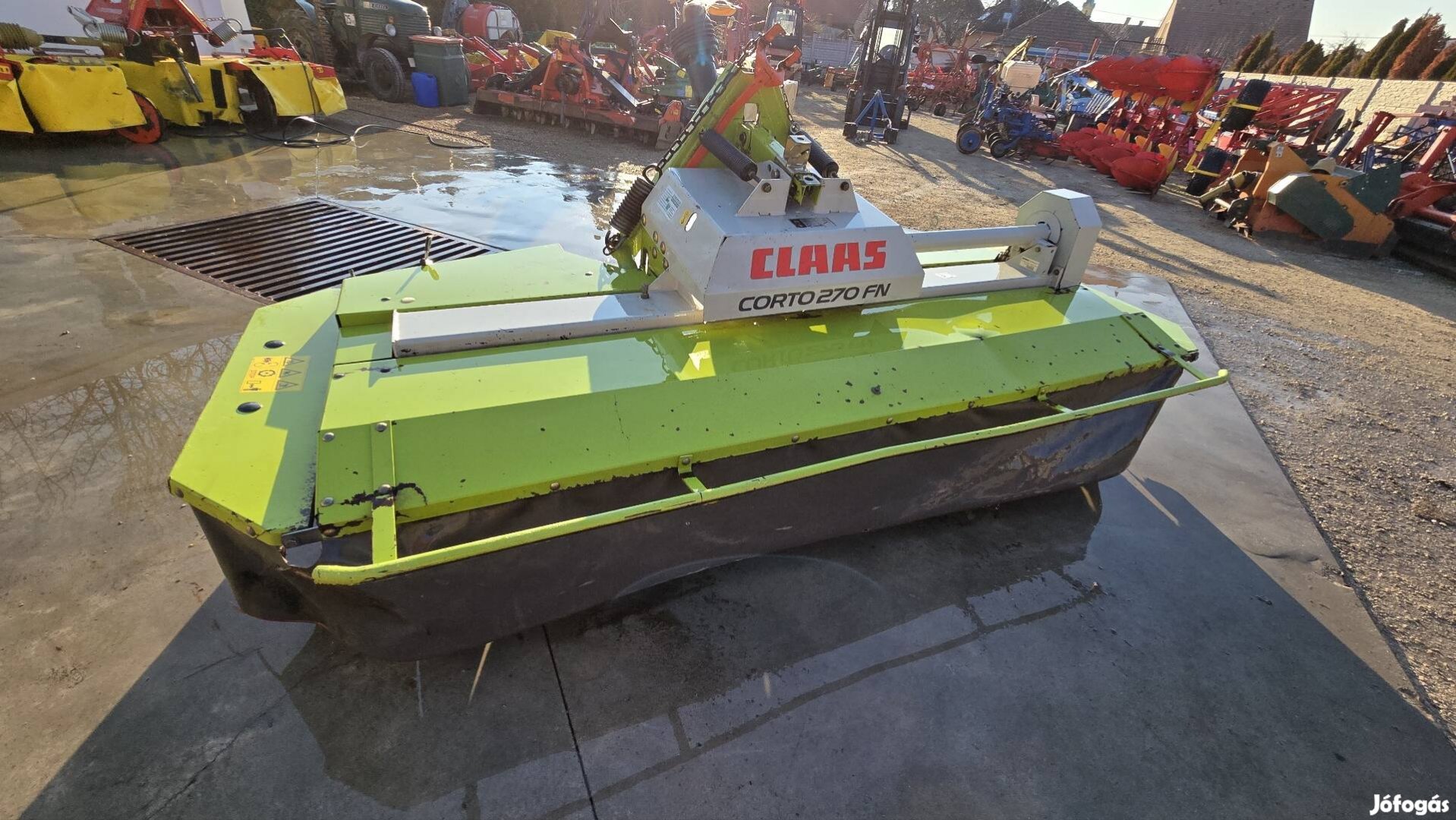 Claas Corto 270 FN Front Kasza