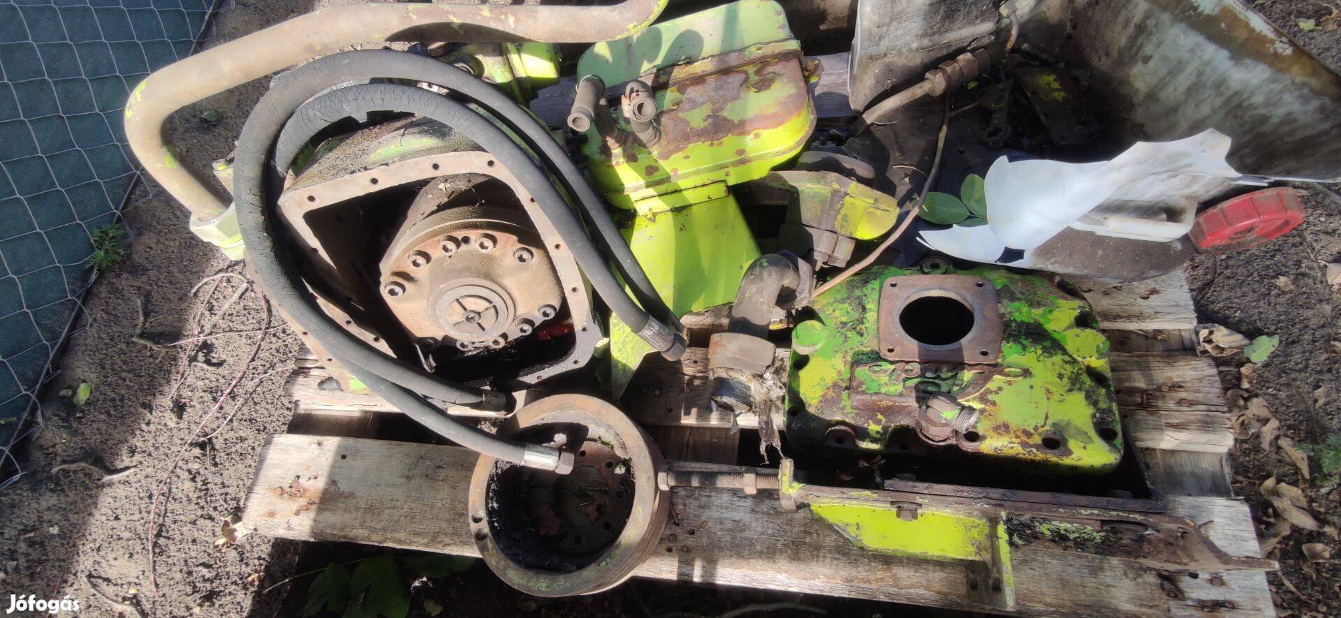 Claas Dominator kombájn Linde PV105 főszivattyú hidraulika