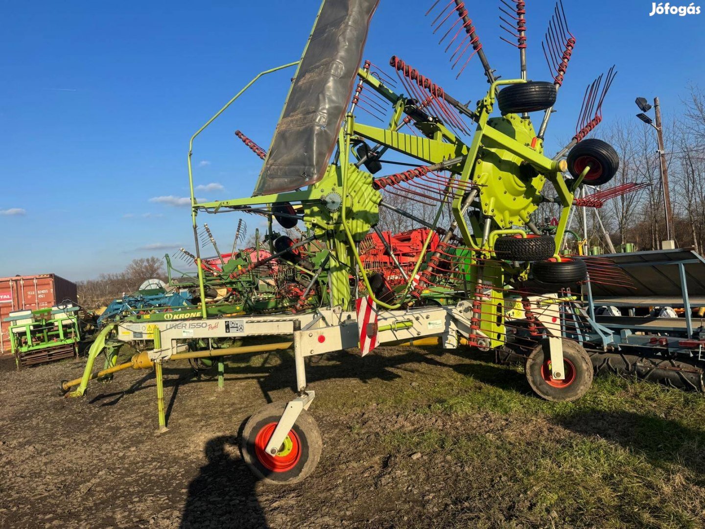 Claas Liner 1550 , Rendképző , Rendsodró