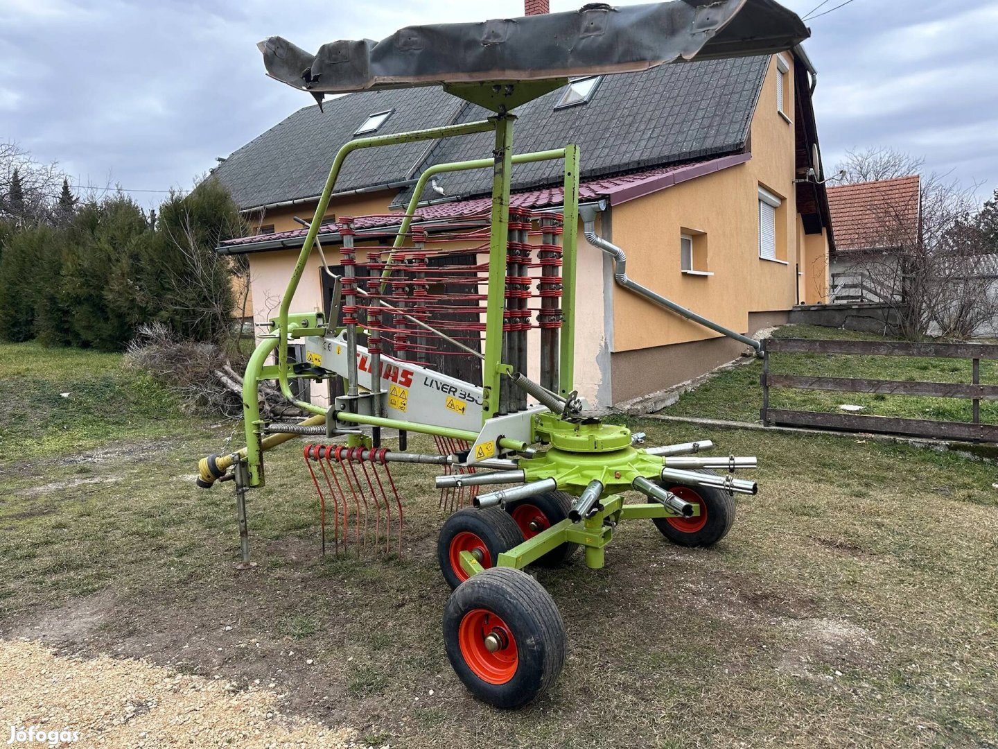 Claas Liner 350 S tandem rendsodró