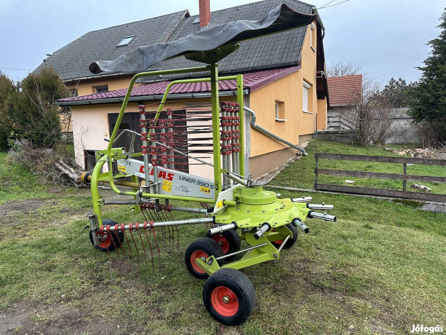 Claas Liner 390 S tandem rendsodró