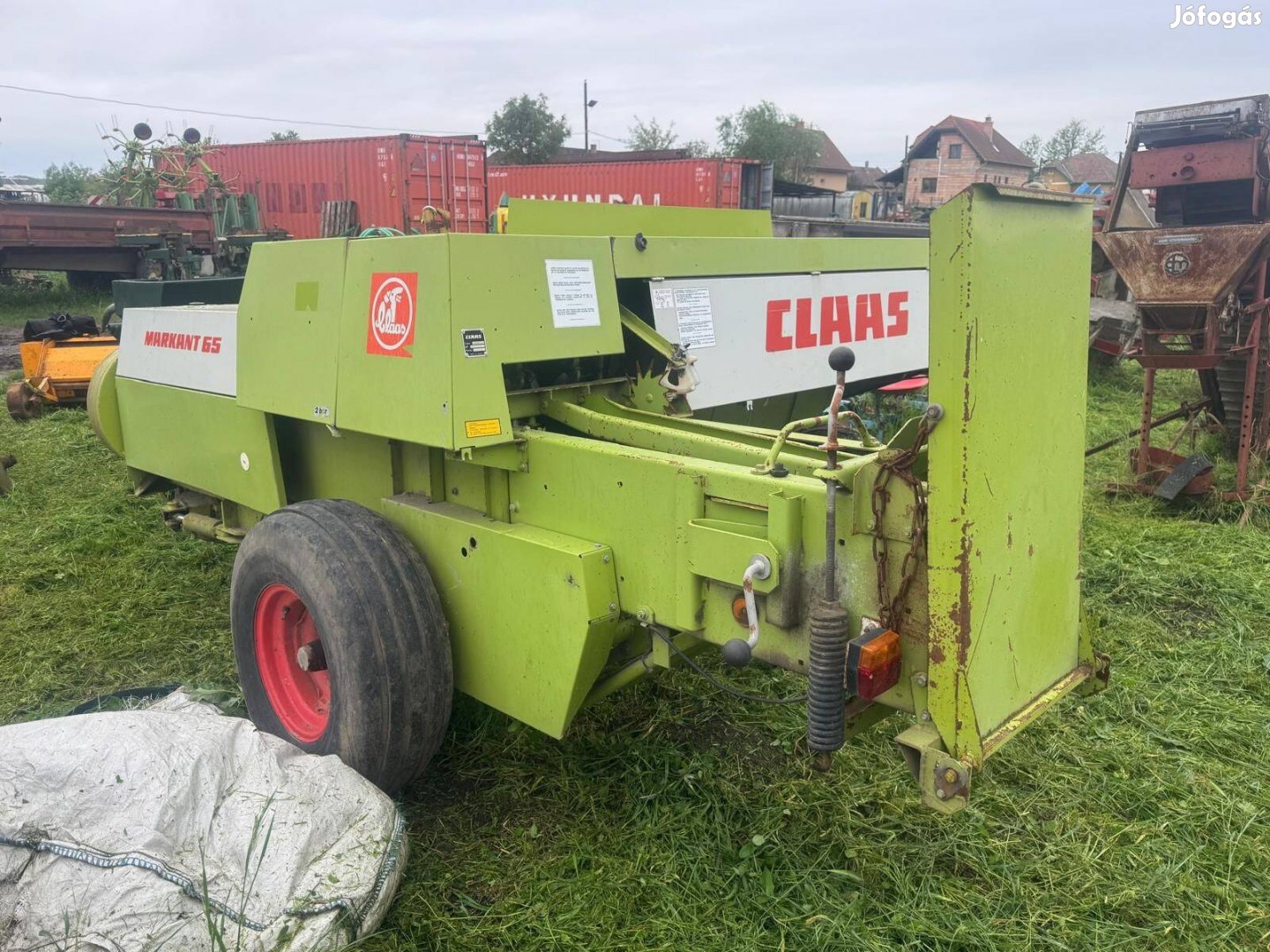 Claas Markant 65 , Kiskocka Bálázó