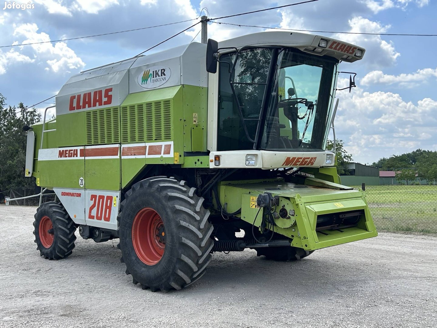 Claas Mega 208 II. kombájn