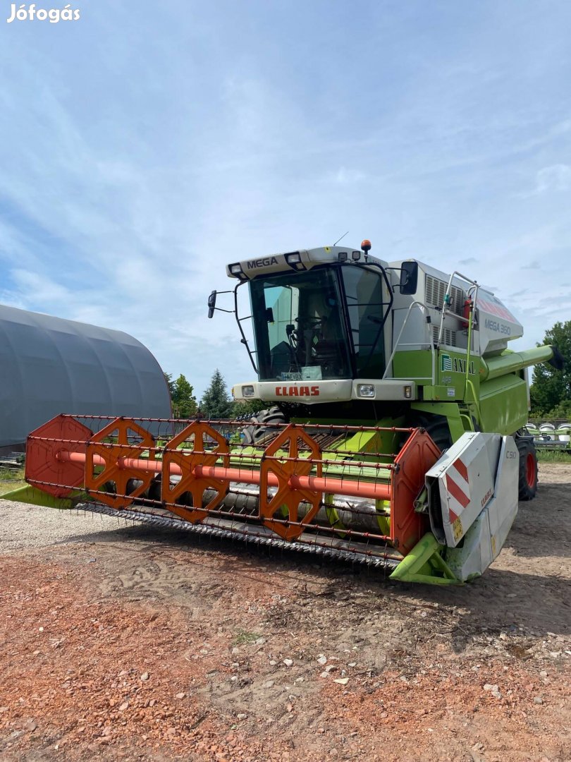 Claas Mega 360 doblassito , 90%os gumik
