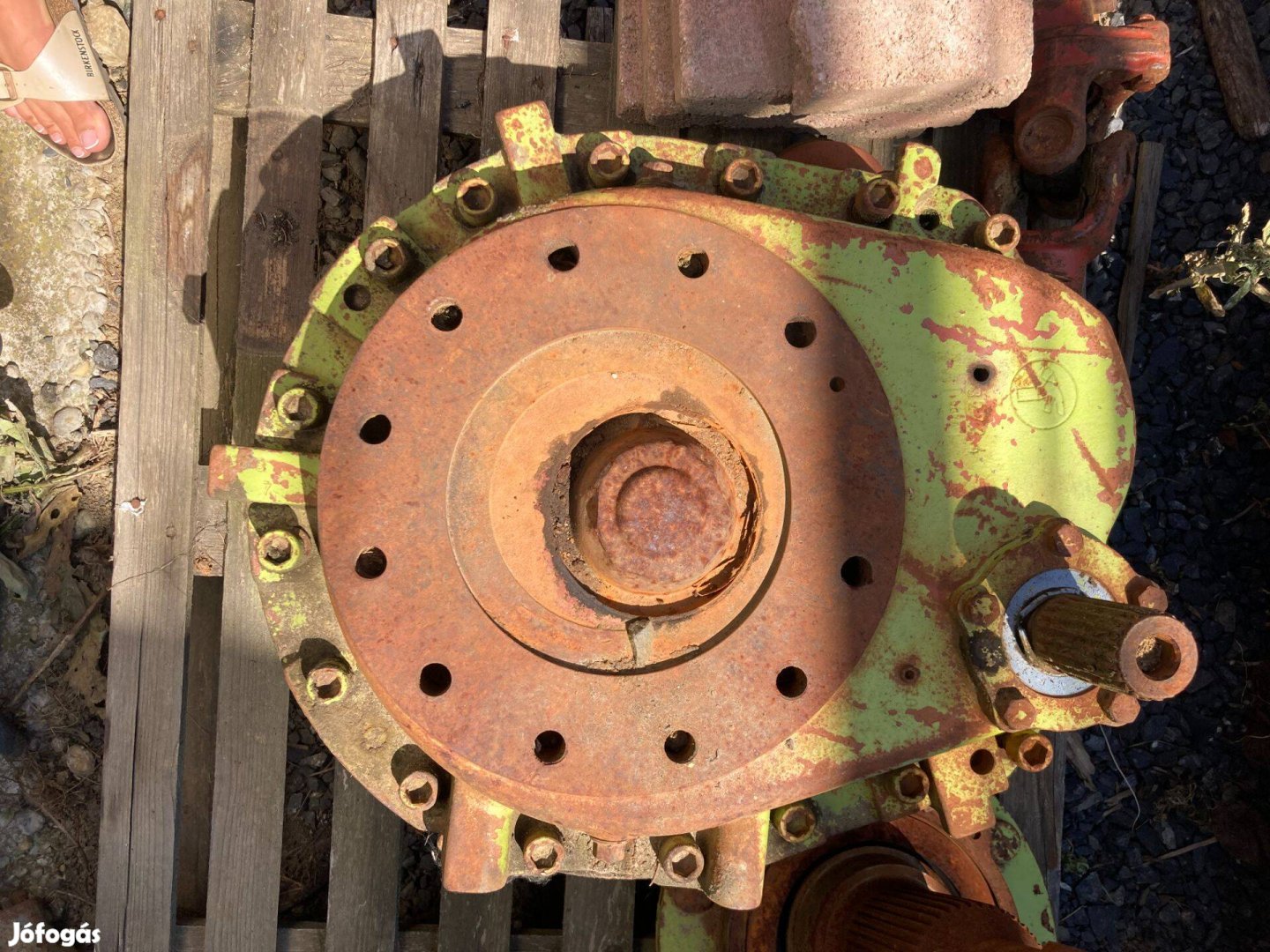 Claas Mega, Medion oldal lehajtás