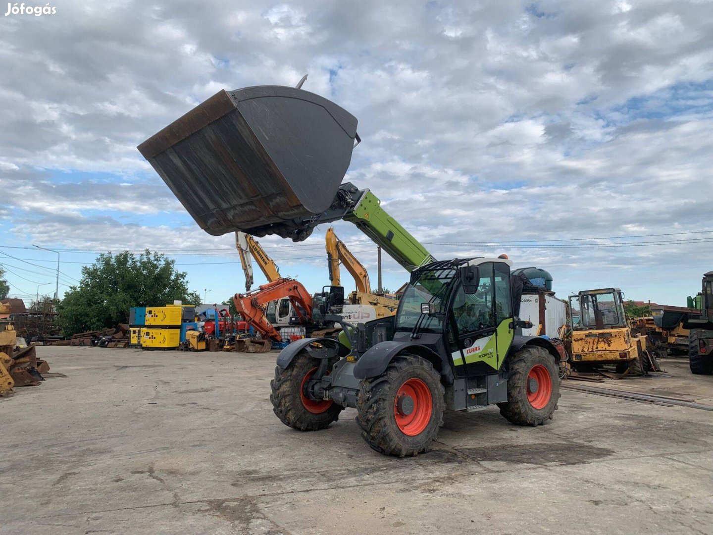 Claas Scorpion 732 teleszkópos rakodó