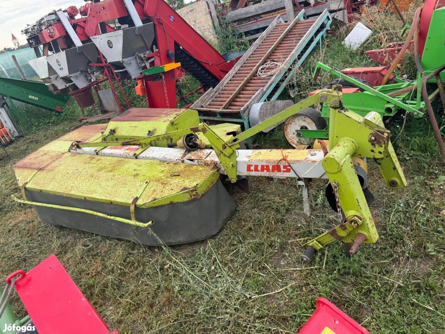 Claas WM 185 -ös Kasza , Fűkasza Szársértővel