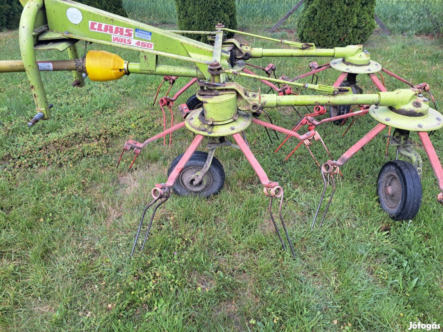 Claas Was 450 rendterítő.