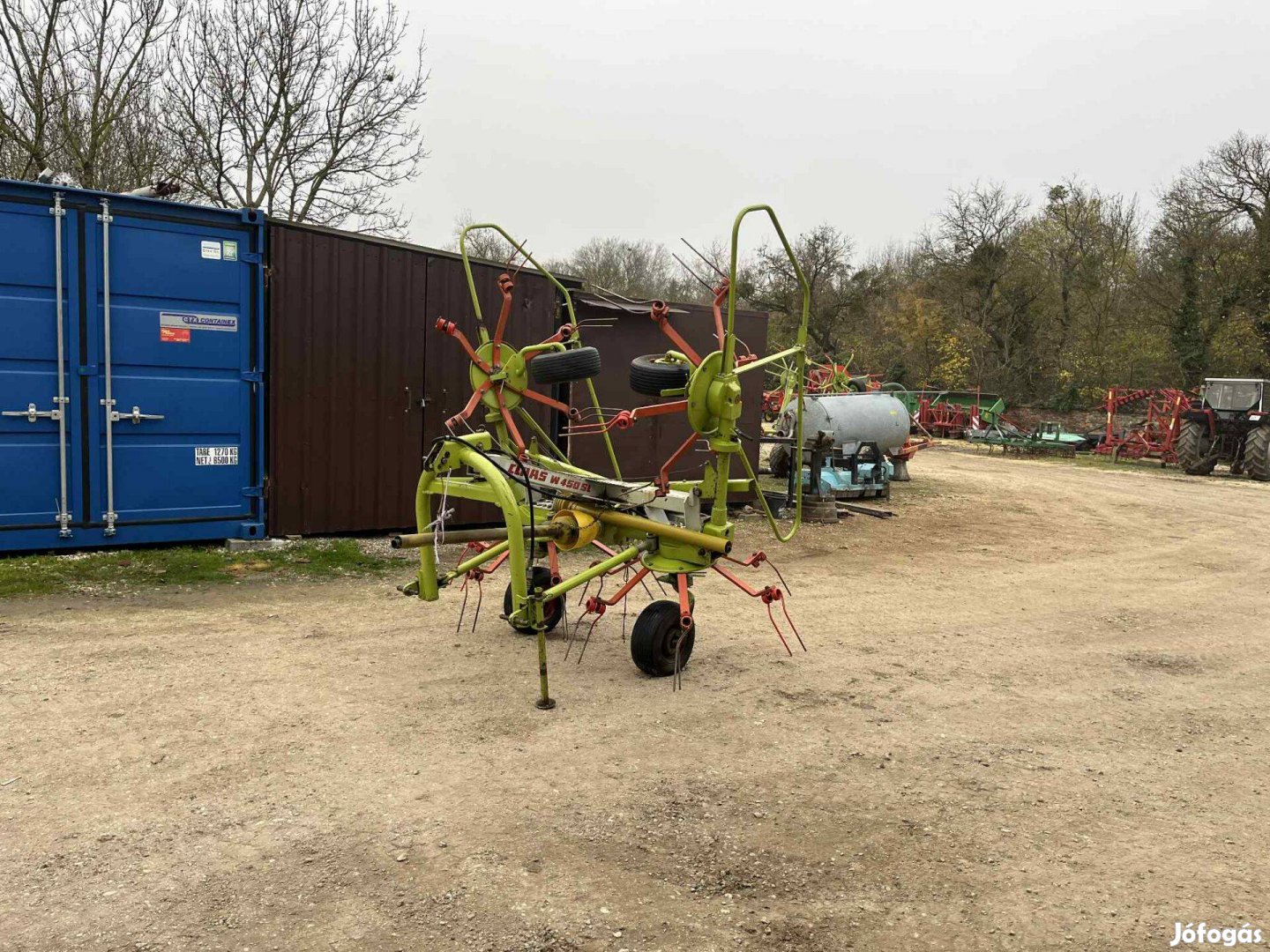 Claas Wolto450 rendkezelő-hidraulikus