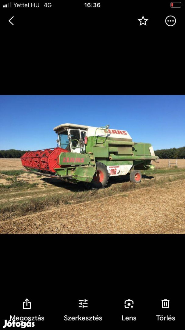 Claas dominator 106