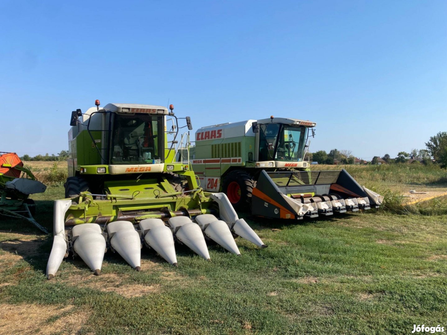 Claas mega 204 -208 aratás