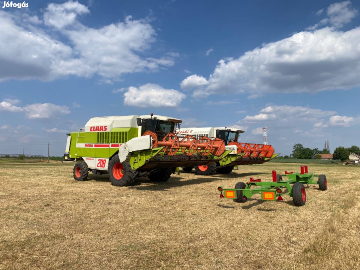 Claas megával aratást vállalok!