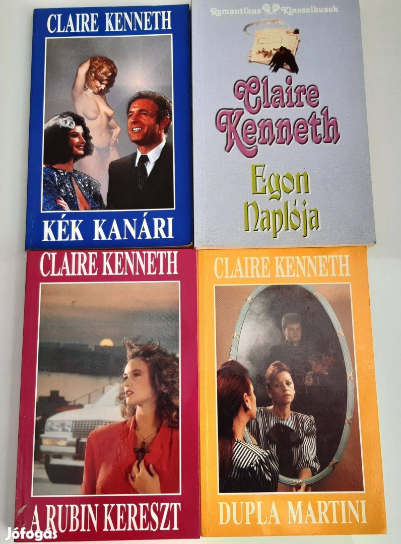 Claire Kenneth könyvei