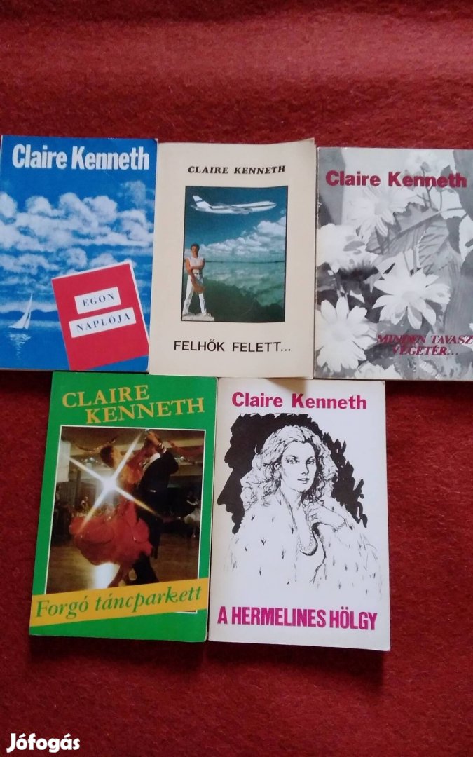 Claire Kenneth romantikus könyvcsomag Xl.ker eladó 