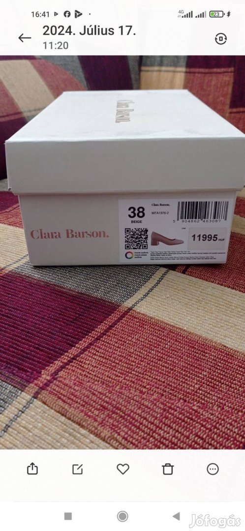 Clara Barson cipő