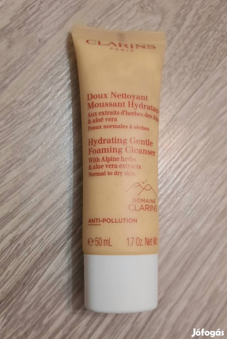 Clarins Hydrating Gentle Foaming Cleanser habzó arctisztító