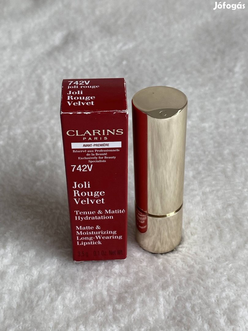 Clarins joli rouge velvet 742 V