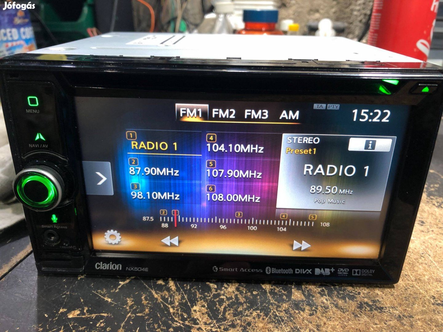 Clarion NX504E navigációs multimédia eladó