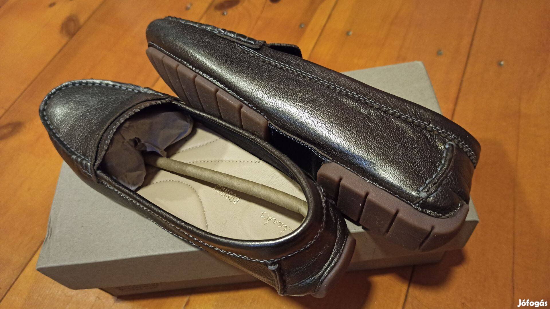 Clarks C Mocc / arany színű / 38-as / új
