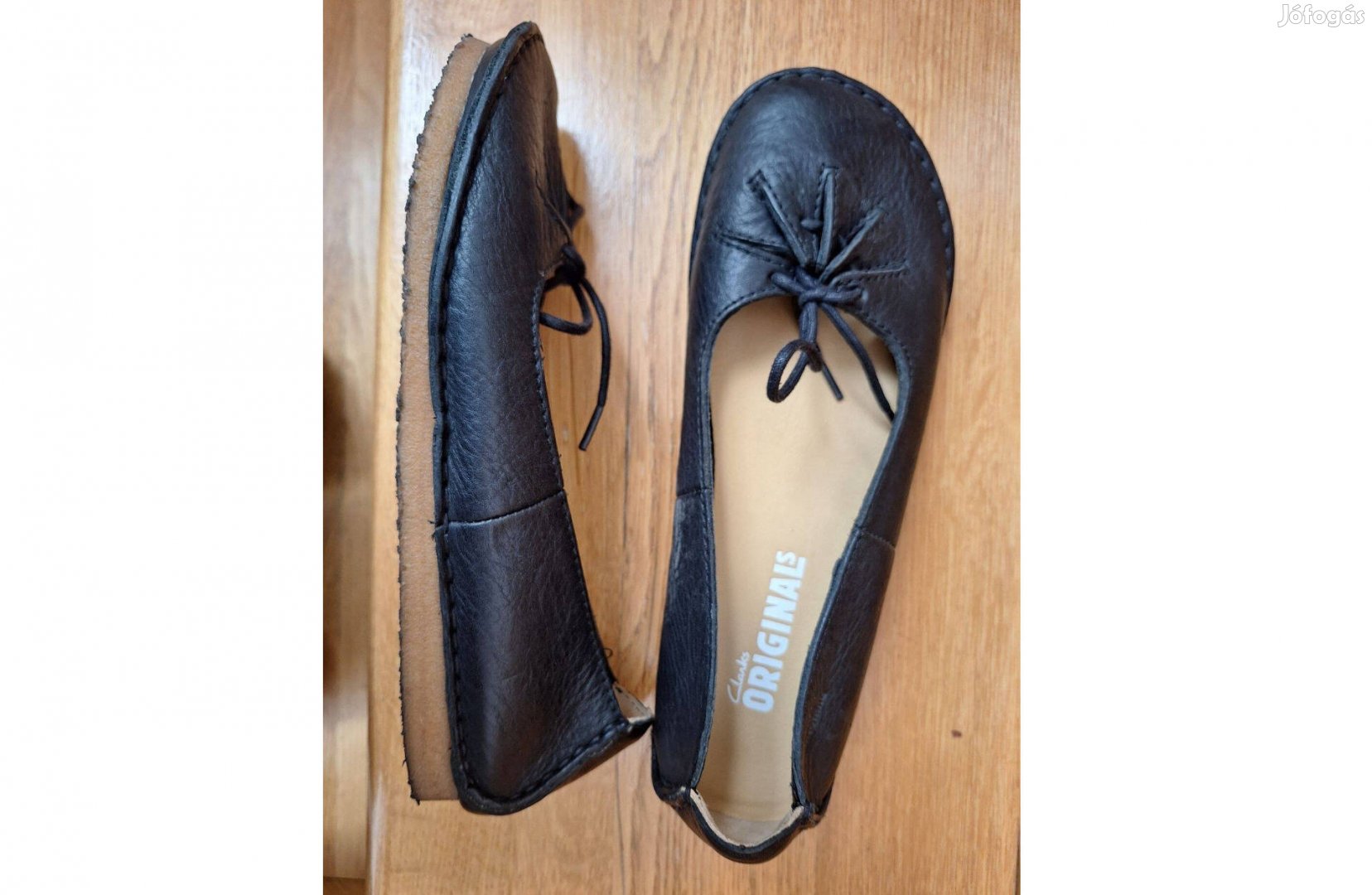 Clarks Originals fekete bőr cipő 38
