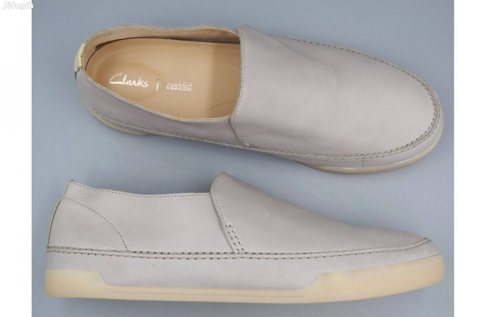 Clarks bőr belebújós cipő, 41 41,5, Újszerű