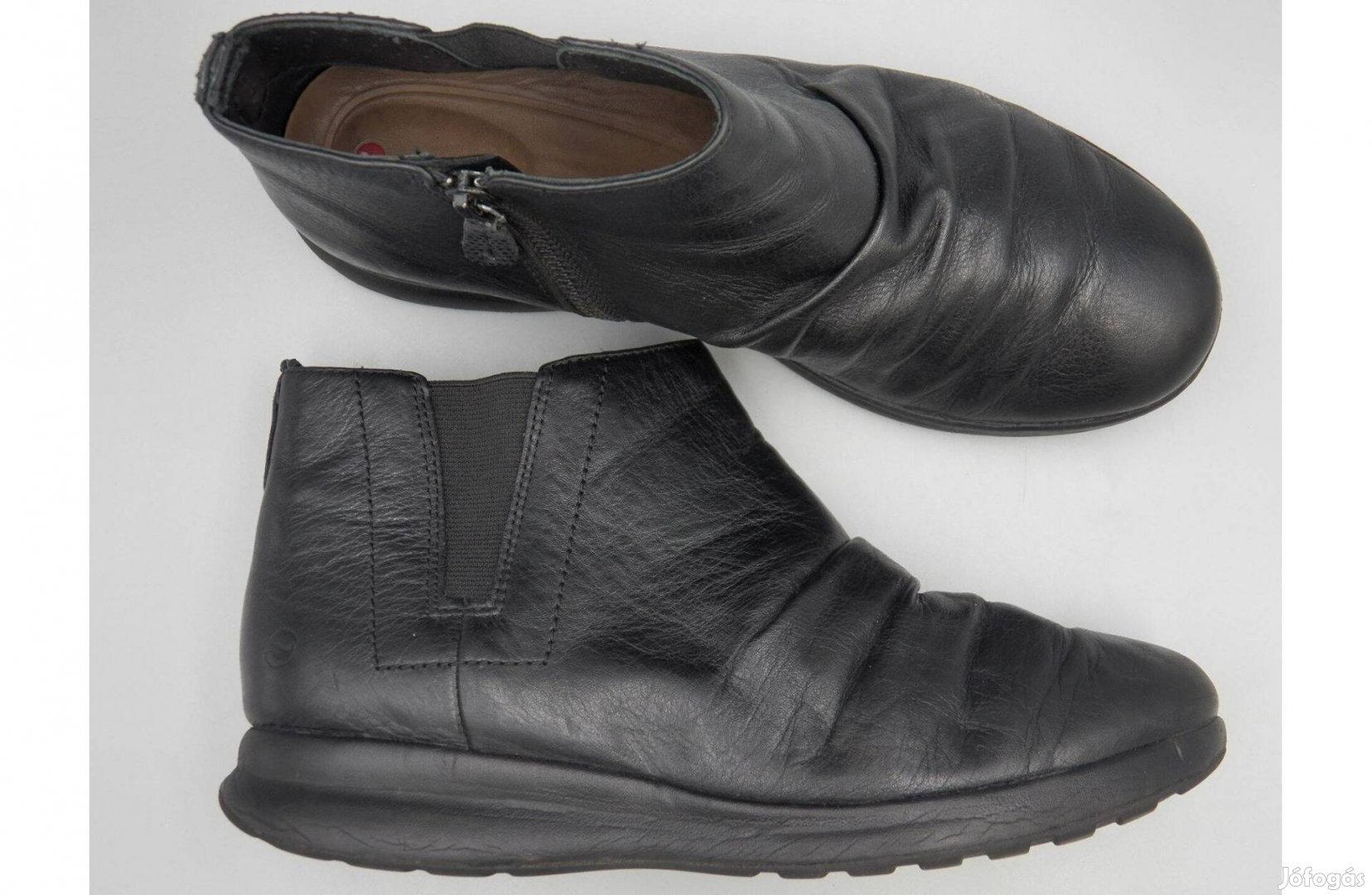 Clarks bőr bokacsizma, 38 / 38,5 Szélesebb fazonú