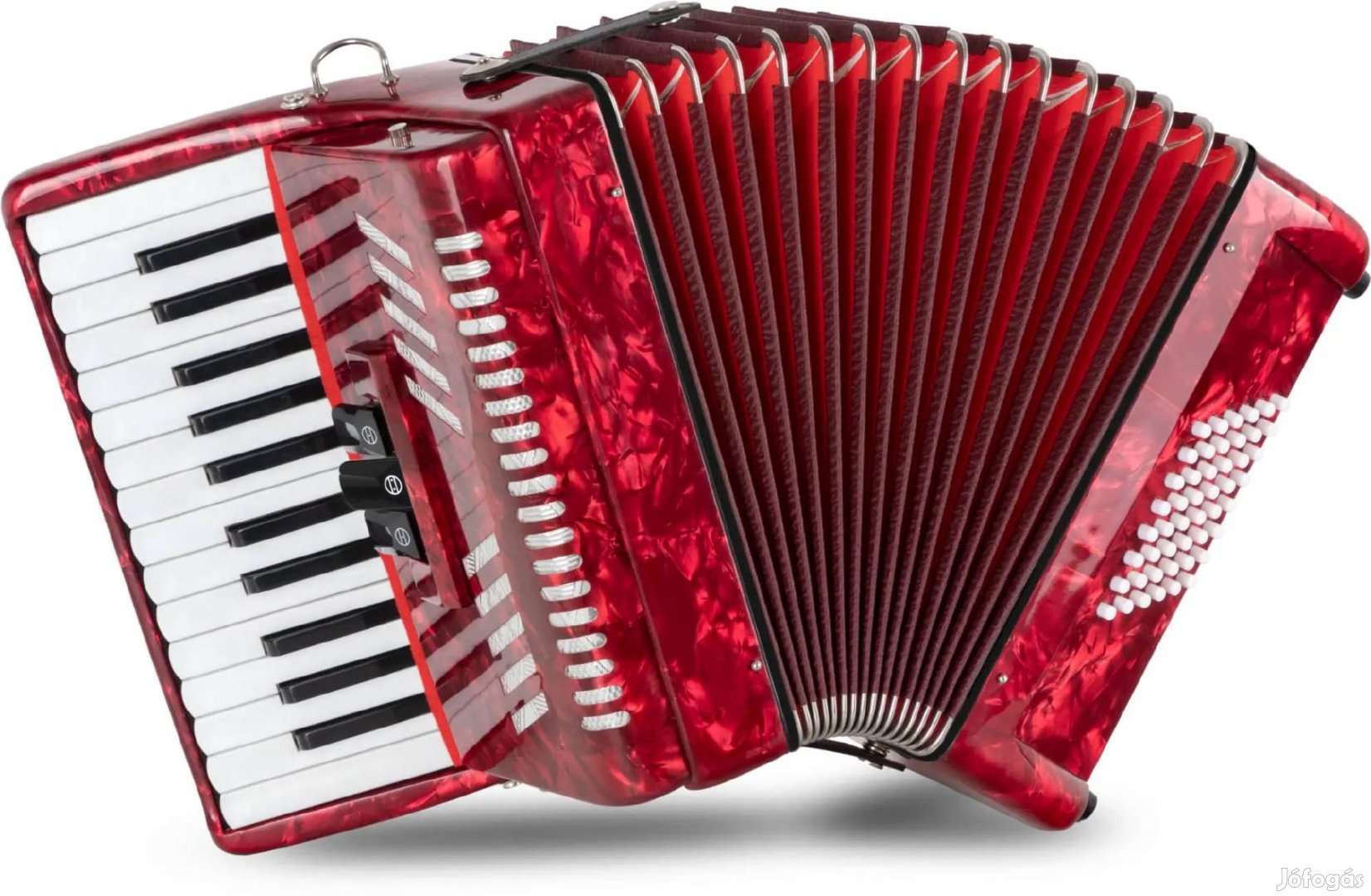 Classic Cantabile 48 basszus harmonika "Secondo V" piros