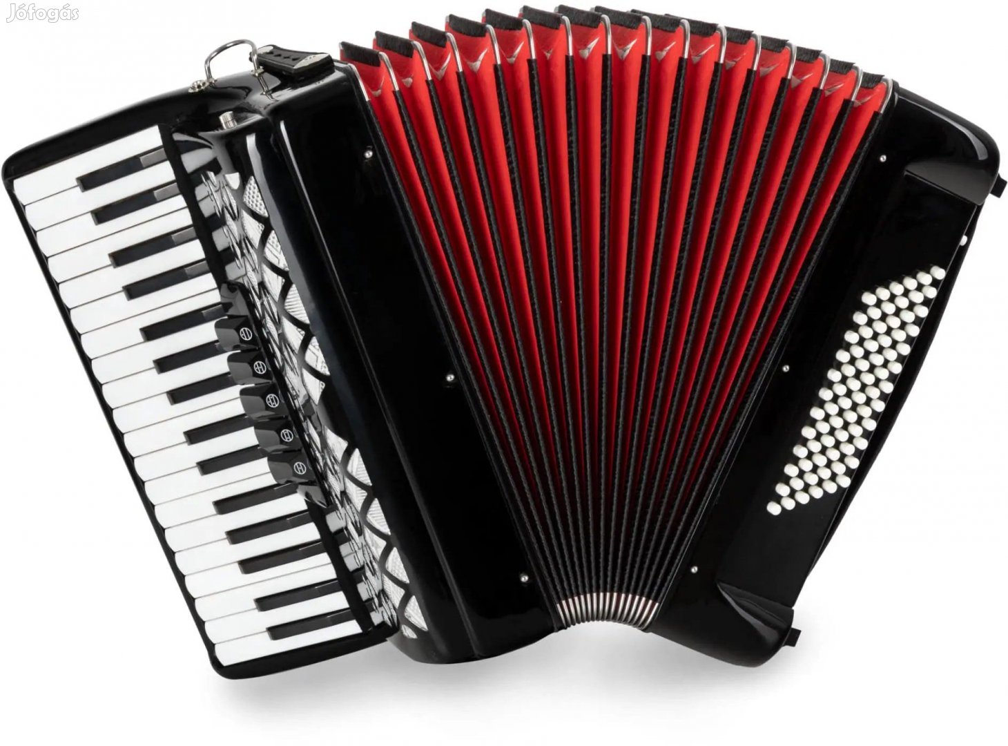 Classic Cantabile 72 basszus harmonika "Secondo V" fekete