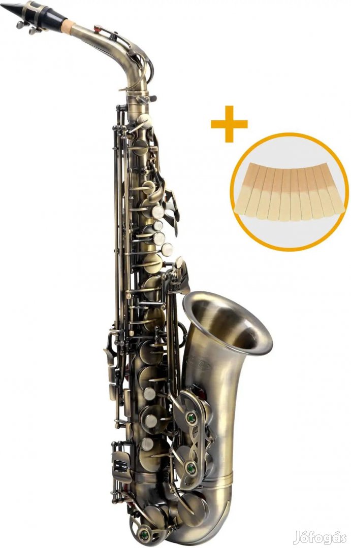 Classic Cantabile AS-450 Antik Sárga Eb Altszaxofon Készlet
