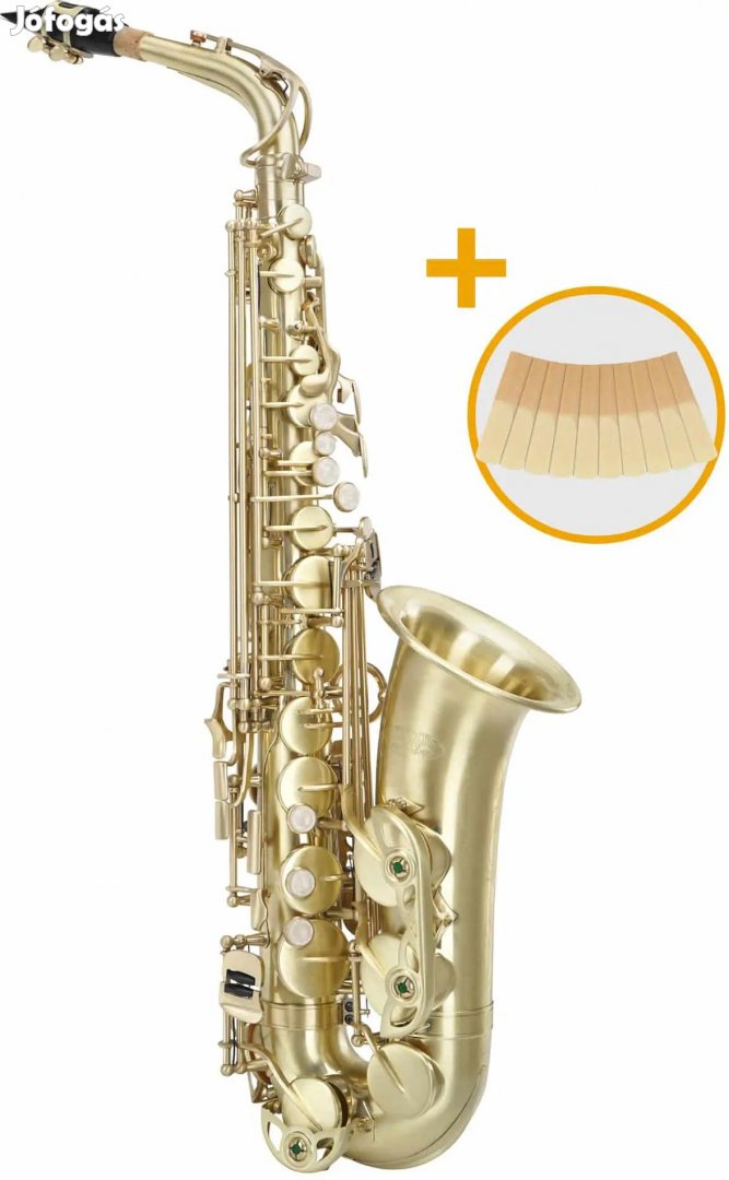 Classic Cantabile AS-450 Bronzírozott Eb Altszaxofon Készlet